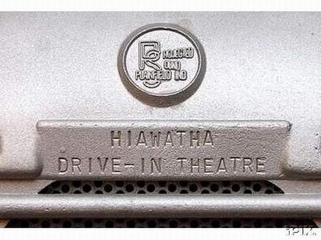 Hiawatha Drive-In Theatre - Speaker Sold On Ebay Courtesy Scott Heckel (newer photo)